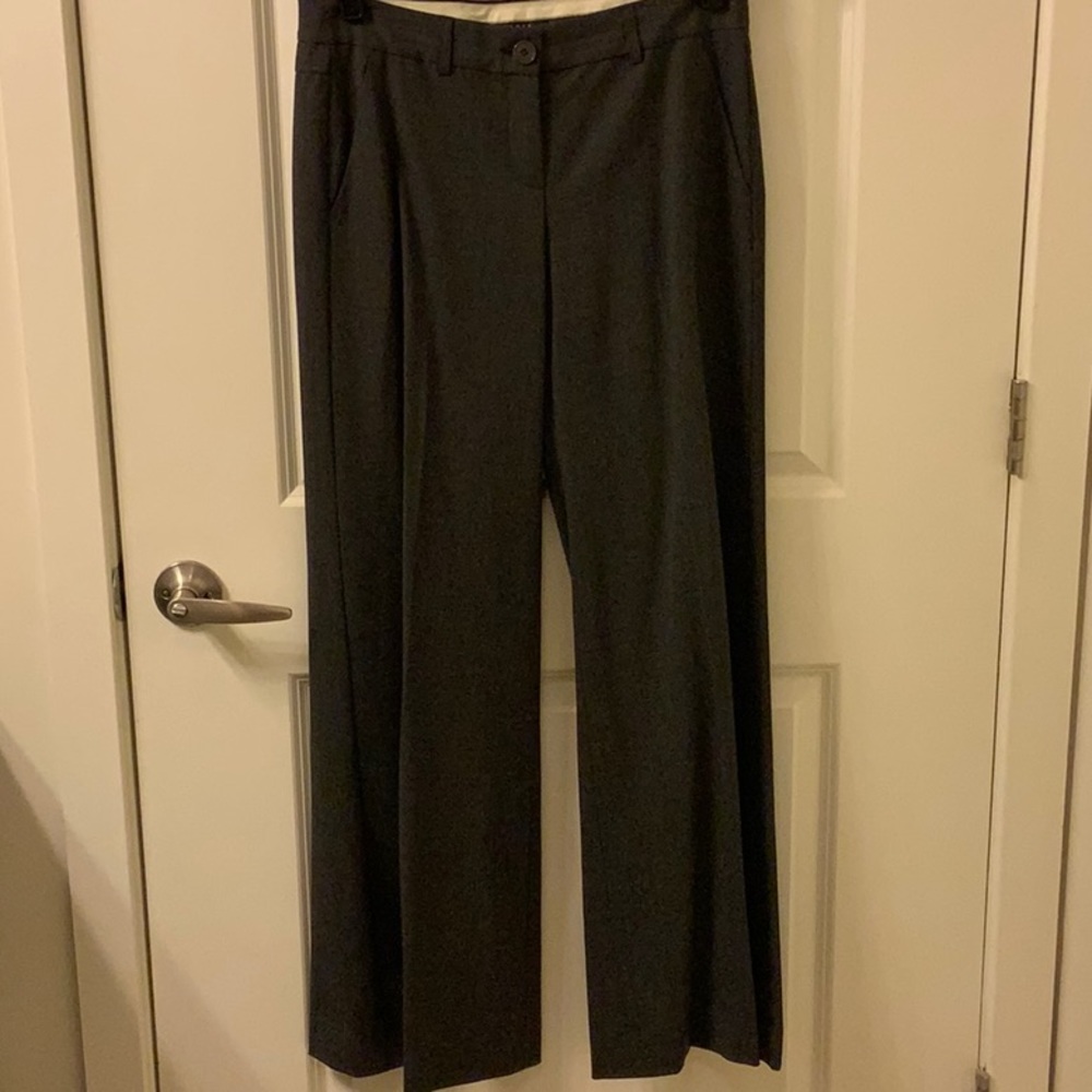 Theory wide leg suit pants